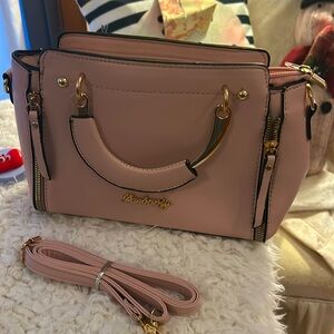Pink handbag